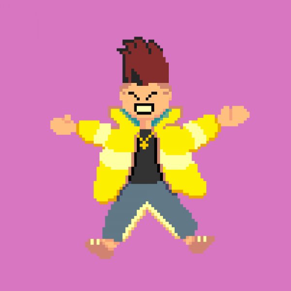 [If David is on the moon, Maybe he’s so happy & free like] by PIXEL DK ...