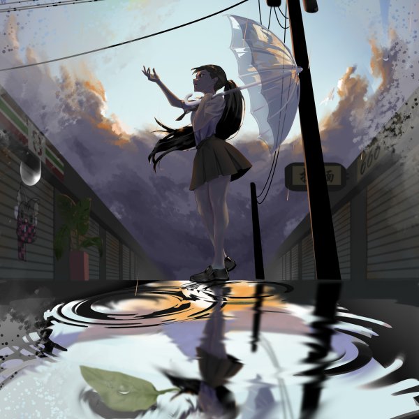 雨後 by AChoXiaoMi - illustBuy 插畫／設計委託平台